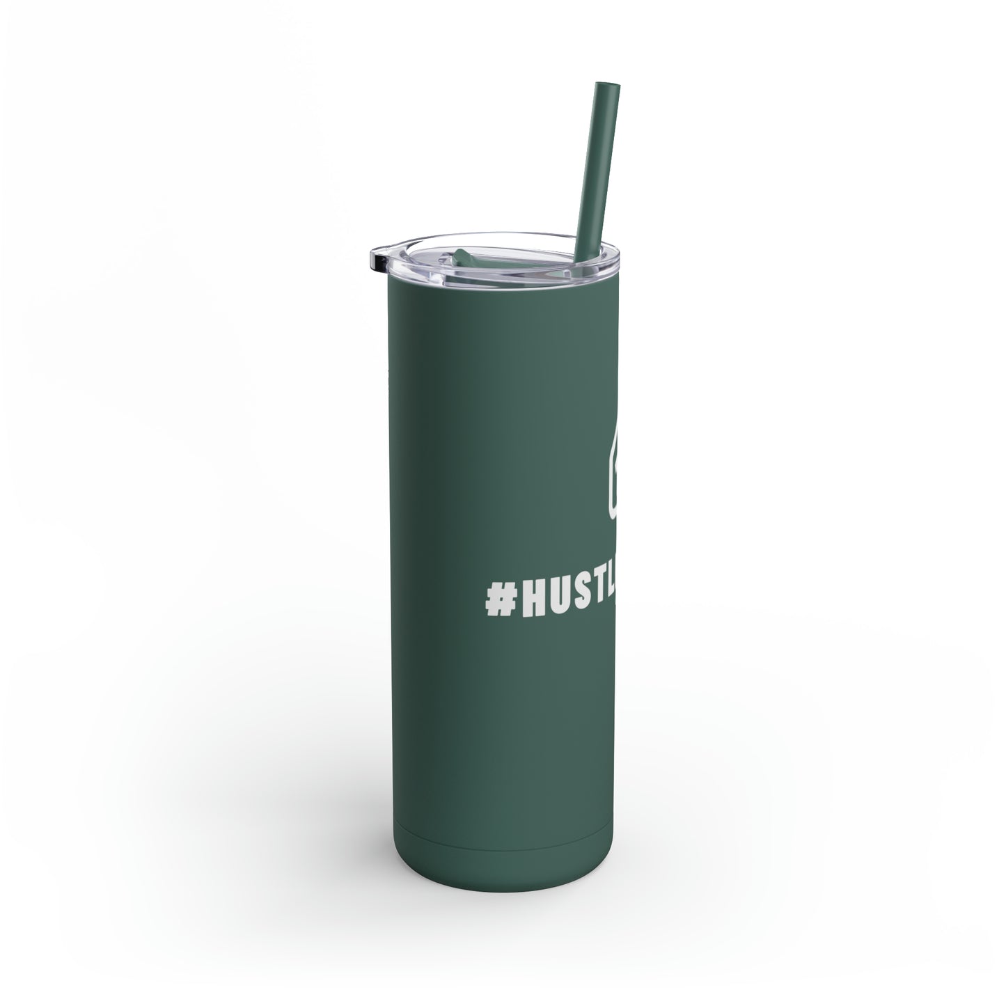 #HustleAndSell Skinny Matte Tumbler, 20oz