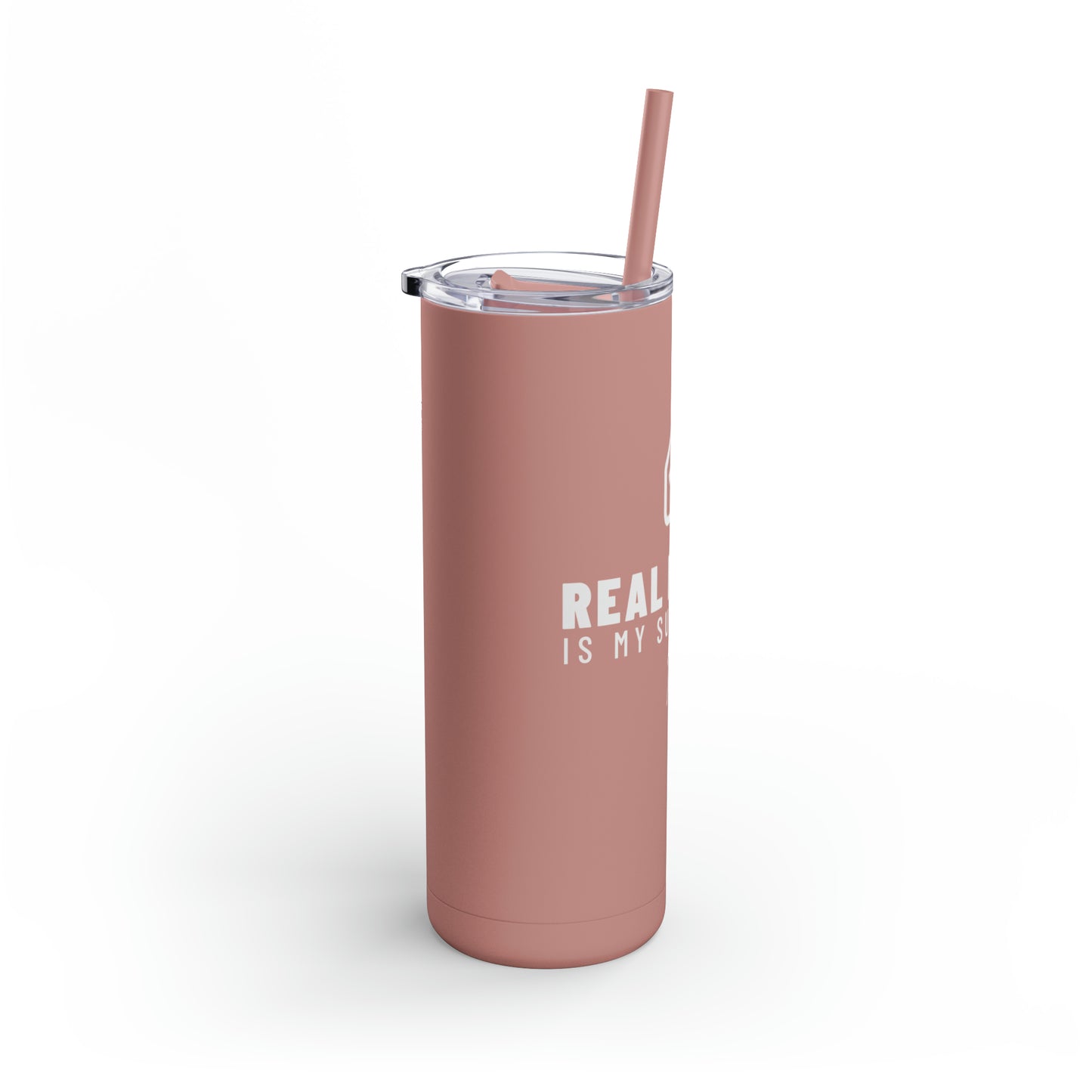 Superpower 1 - Skinny Matte Tumbler, 20oz