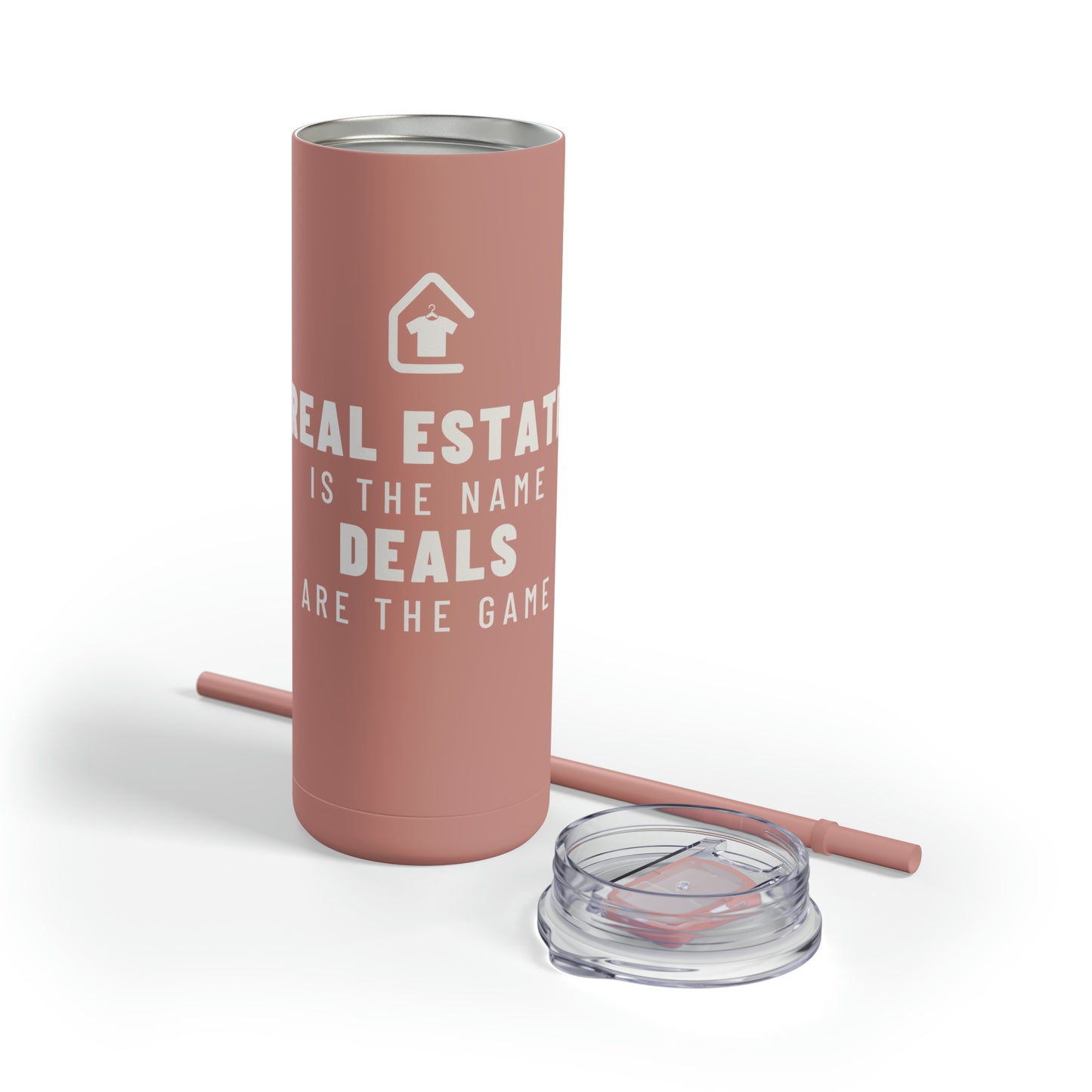 Real Estate Deals Skinny Matte Tumbler, 20oz