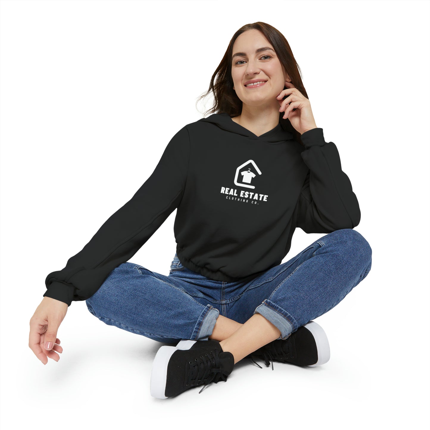 On Brand Women's Cinched Bottom Hoodie