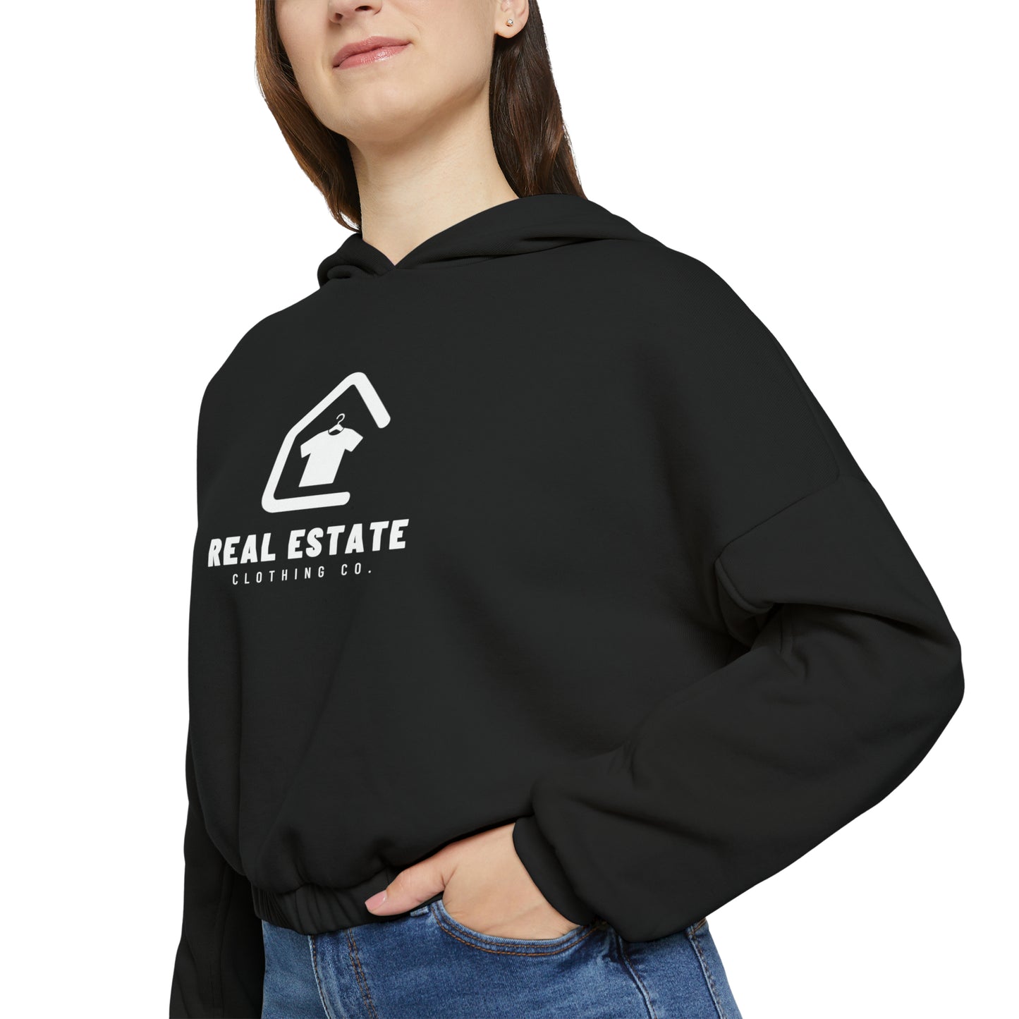 On Brand Women's Cinched Bottom Hoodie