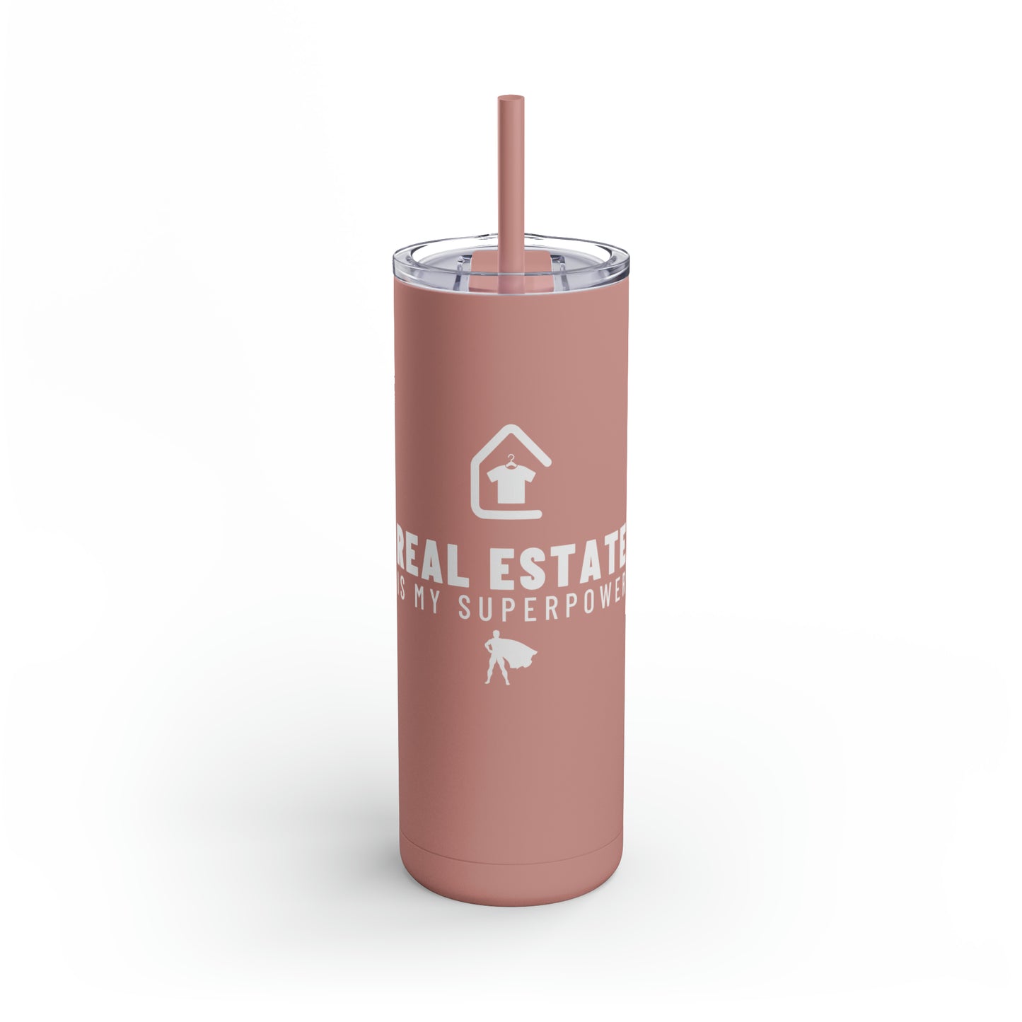 Superpower 2 - Skinny Matte Tumbler, 20oz