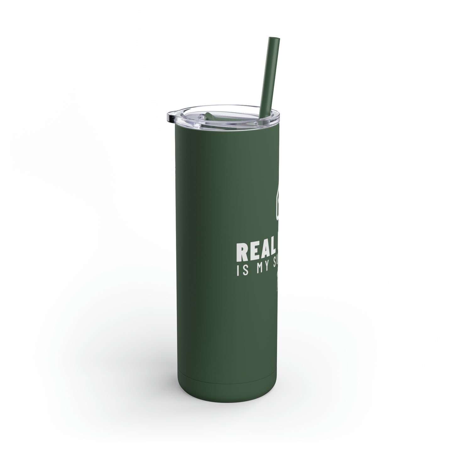 Superpower 2 - Skinny Matte Tumbler, 20oz