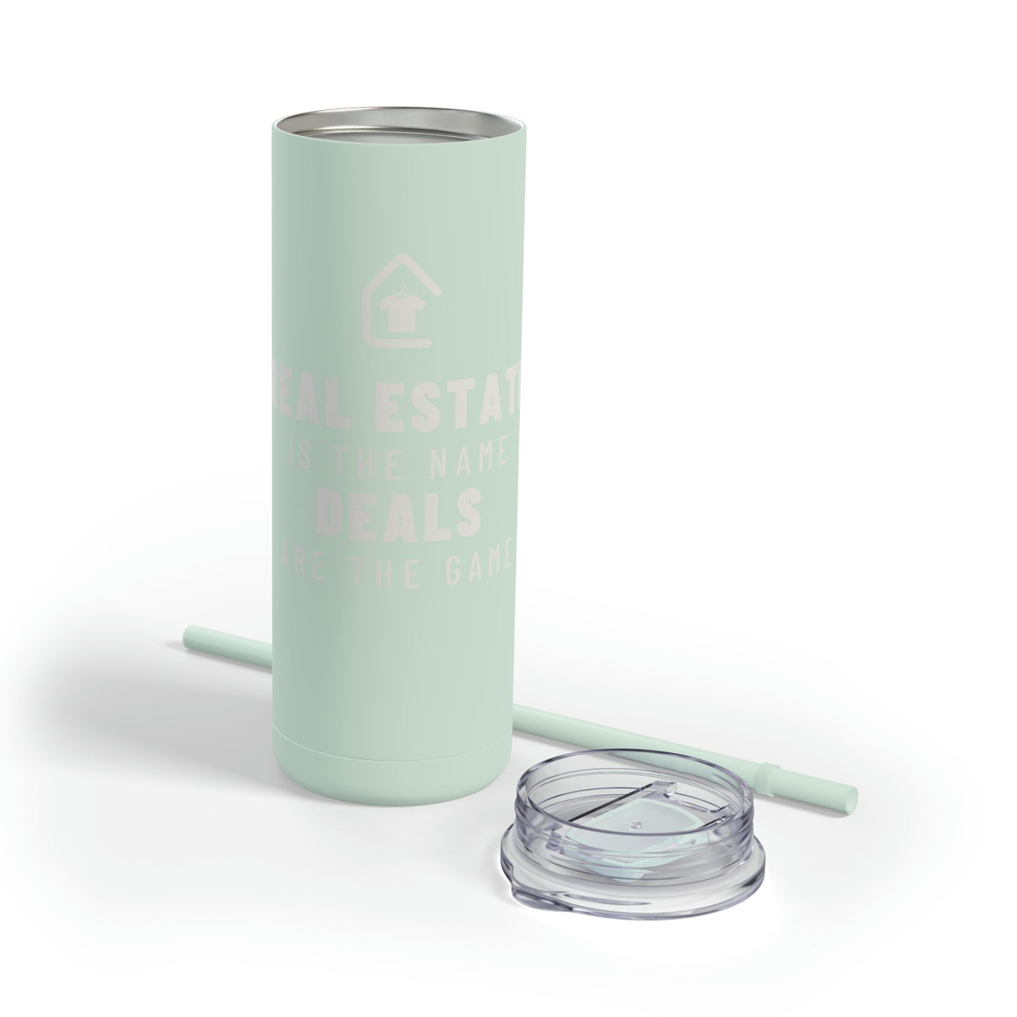 Real Estate Deals Skinny Matte Tumbler, 20oz