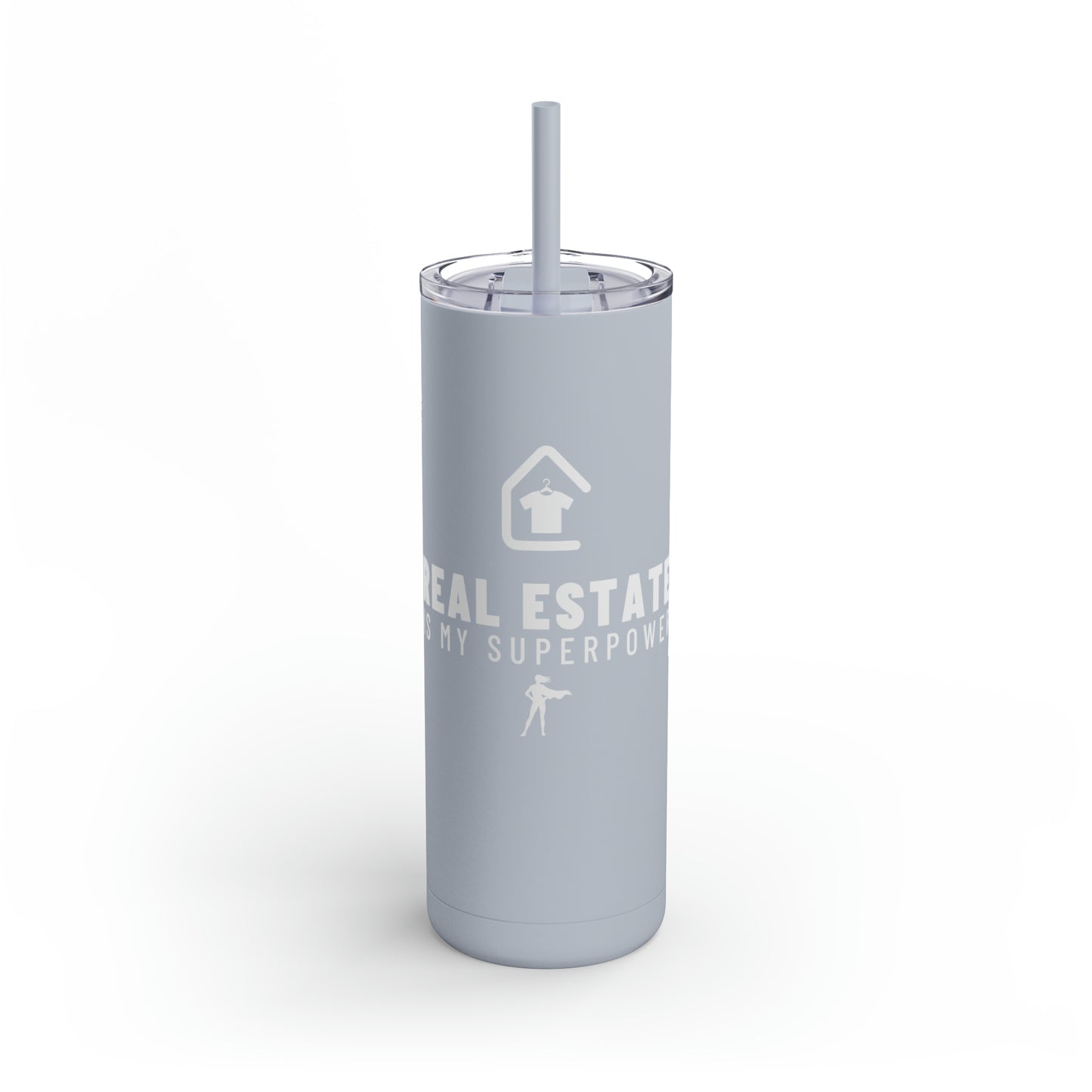 Superpower 1 - Skinny Matte Tumbler, 20oz