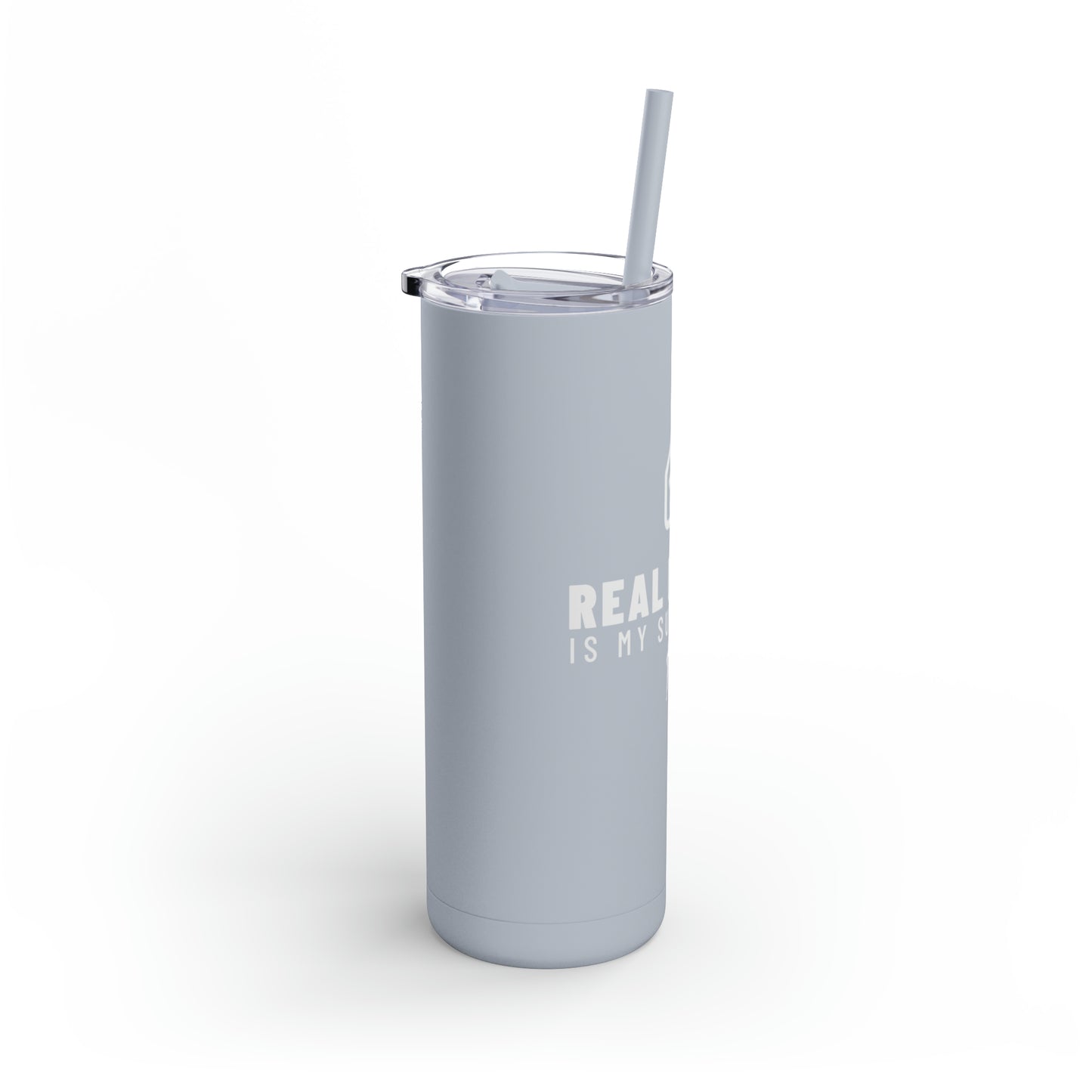 Superpower 2 - Skinny Matte Tumbler, 20oz