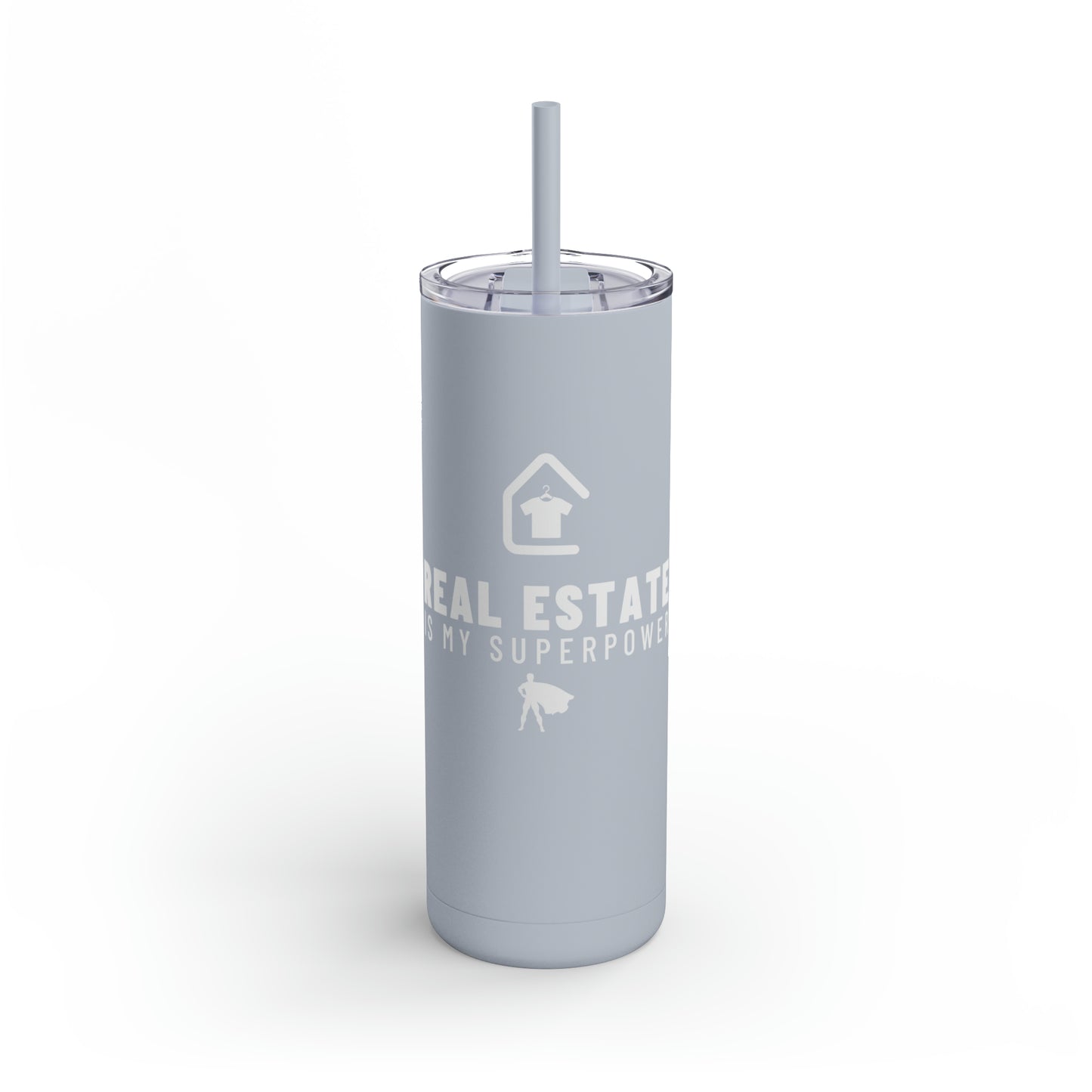 Superpower 2 - Skinny Matte Tumbler, 20oz