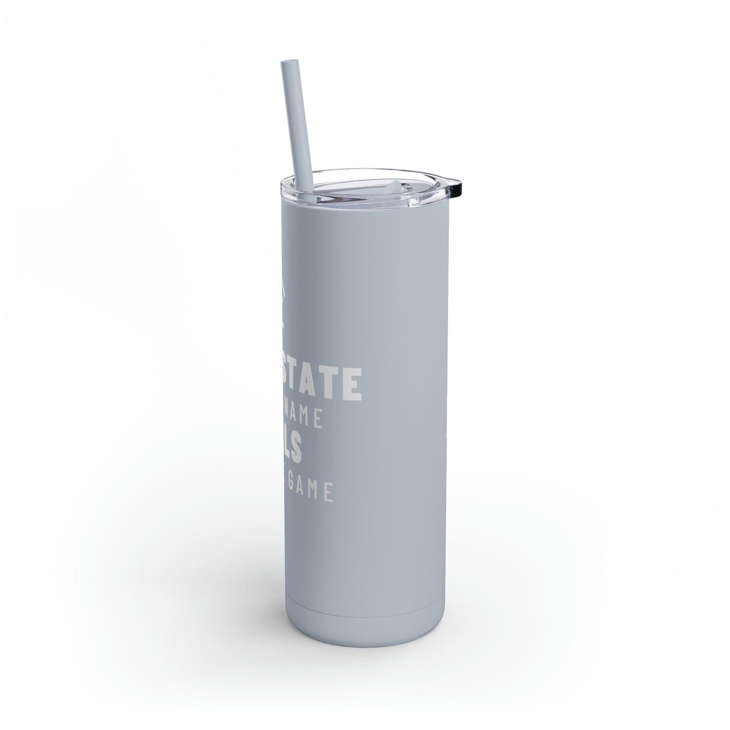 Real Estate Deals Skinny Matte Tumbler, 20oz