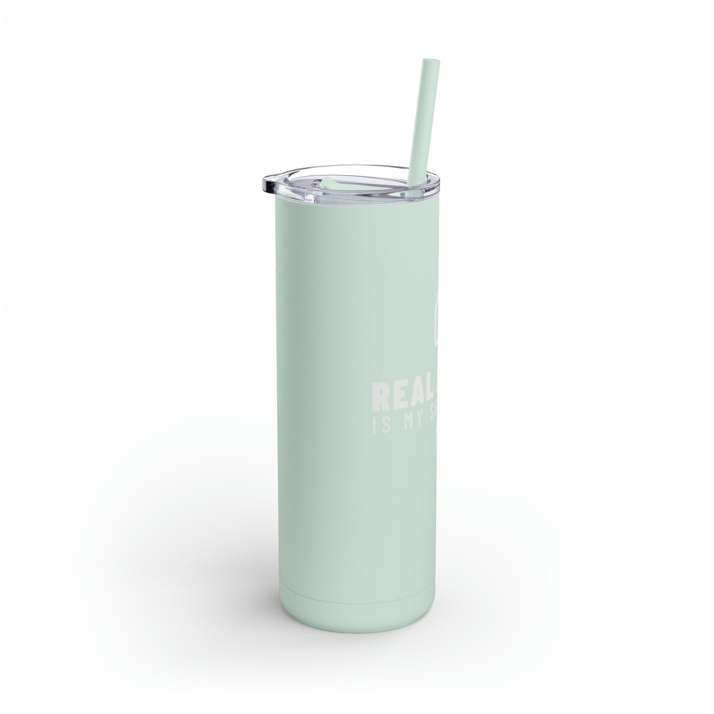 Superpower 2 - Skinny Matte Tumbler, 20oz