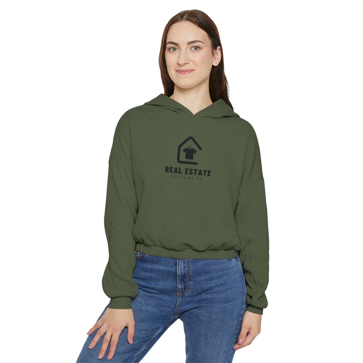 On Brand Women's Cinched Bottom Hoodie