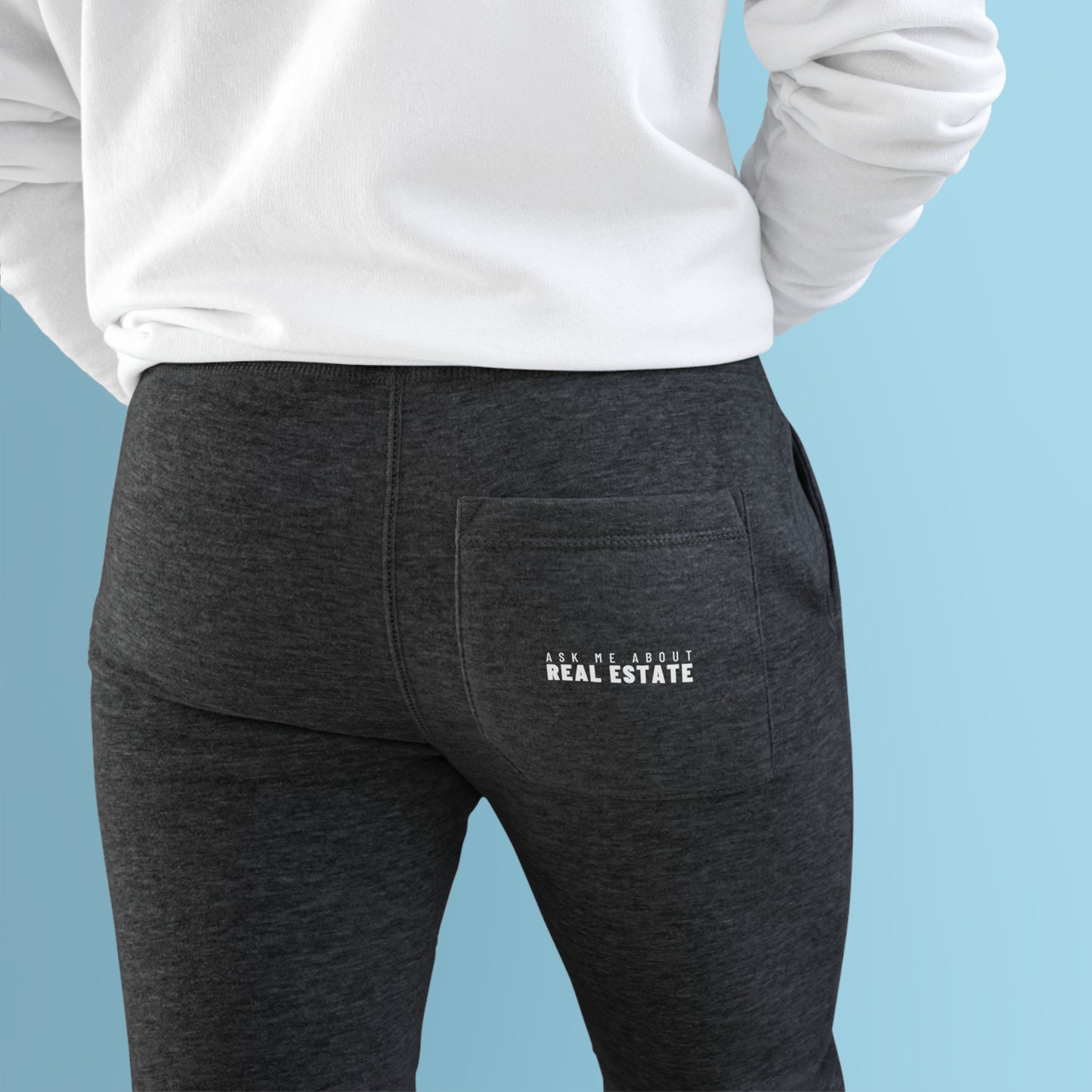 Ask Me - Unisex Fleece Joggers