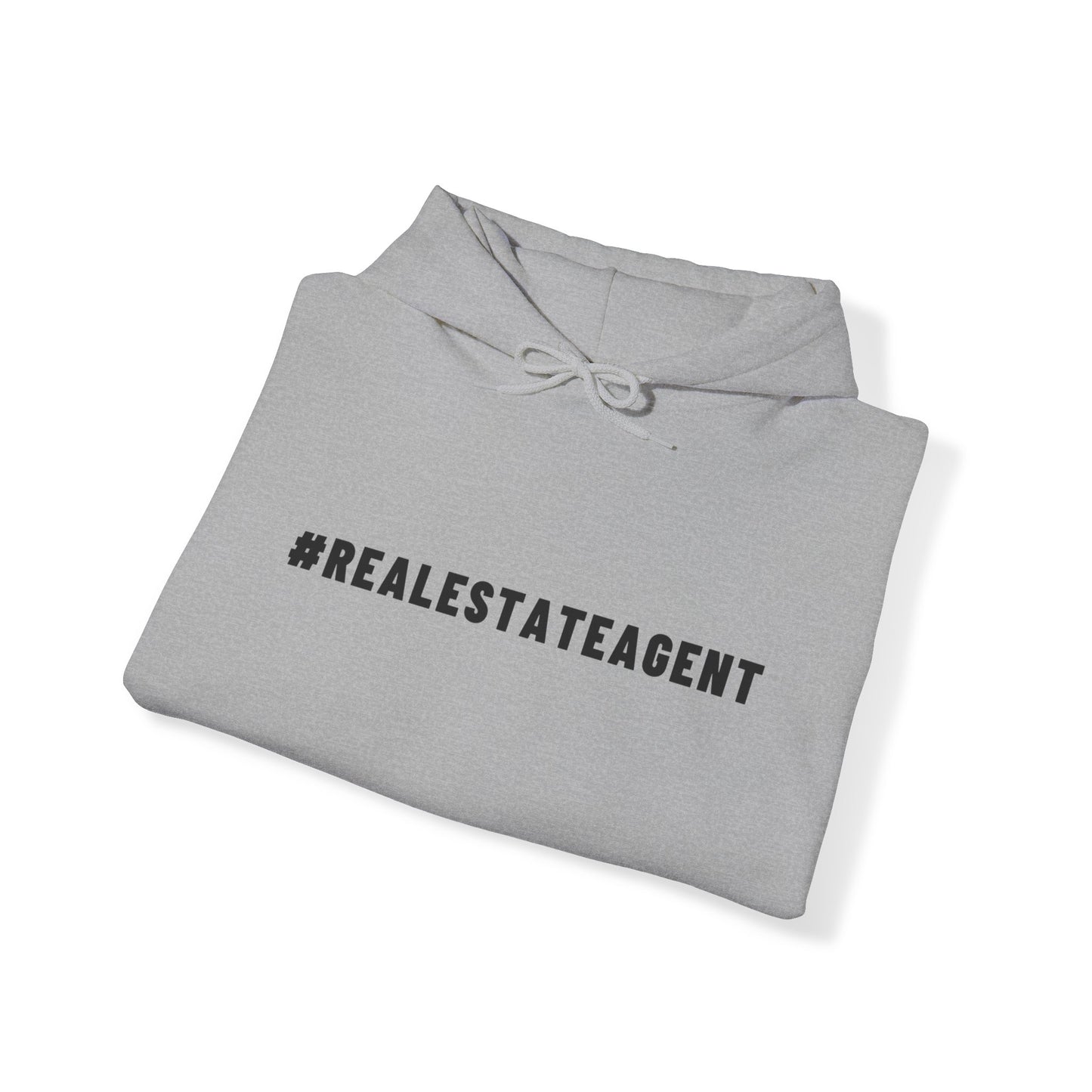 #RealEstateAgent - Men's Heavy Blend™ Hooded Sweatshirt