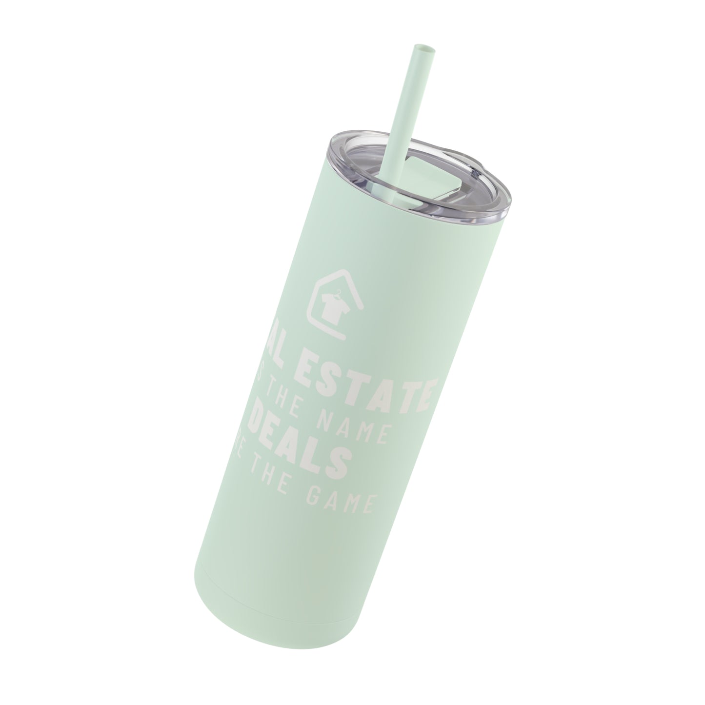 Real Estate Deals Skinny Matte Tumbler, 20oz