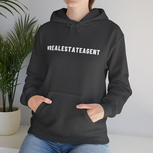 #RealEstateAgent - Women's Heavy Blend™ Hooded Sweatshirt