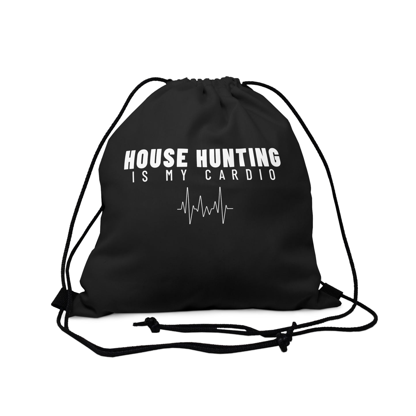 House Hunting Cardio 1 - Outdoor Drawstring Bag