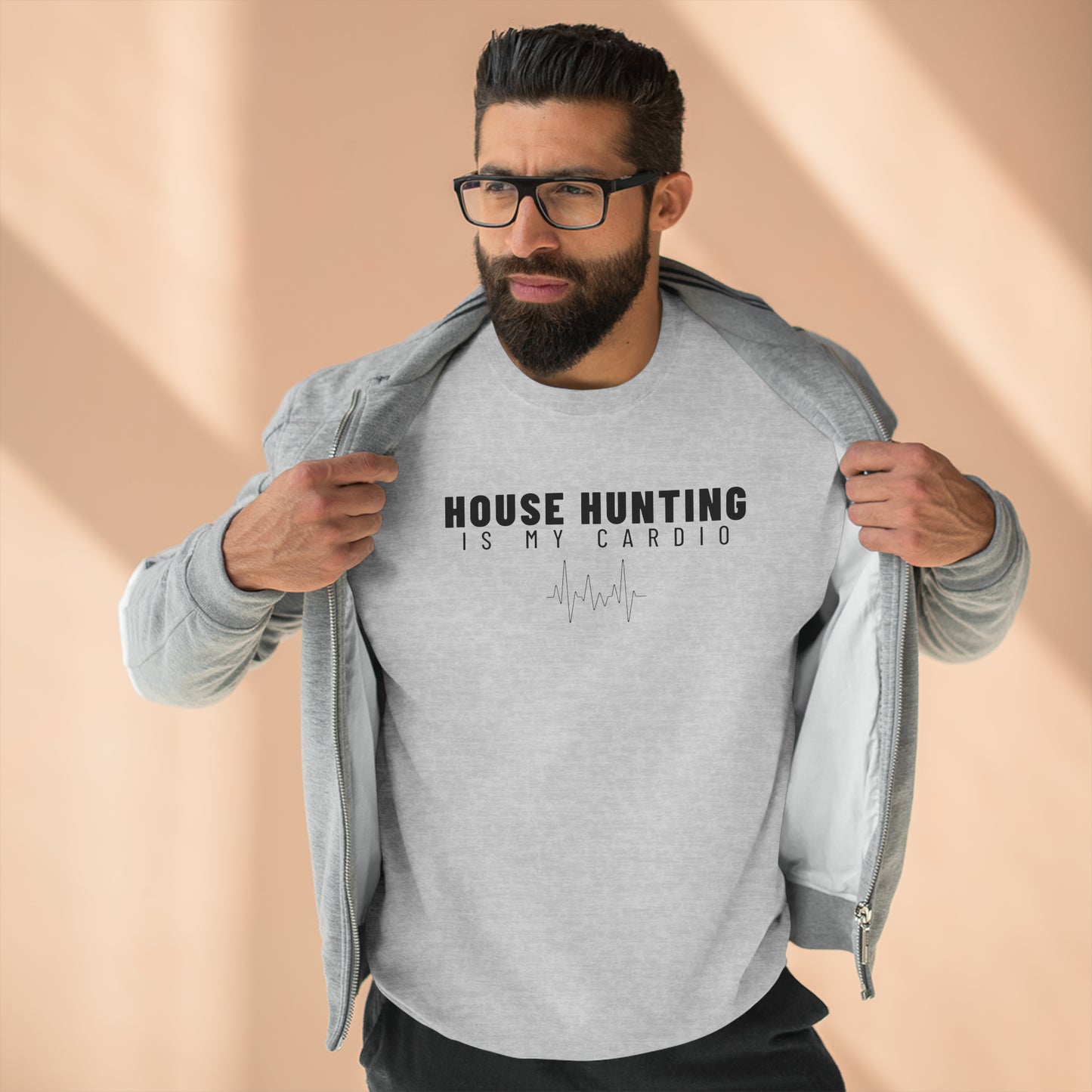 House Hunting Cardio - Men's Crewneck Sweatshirt