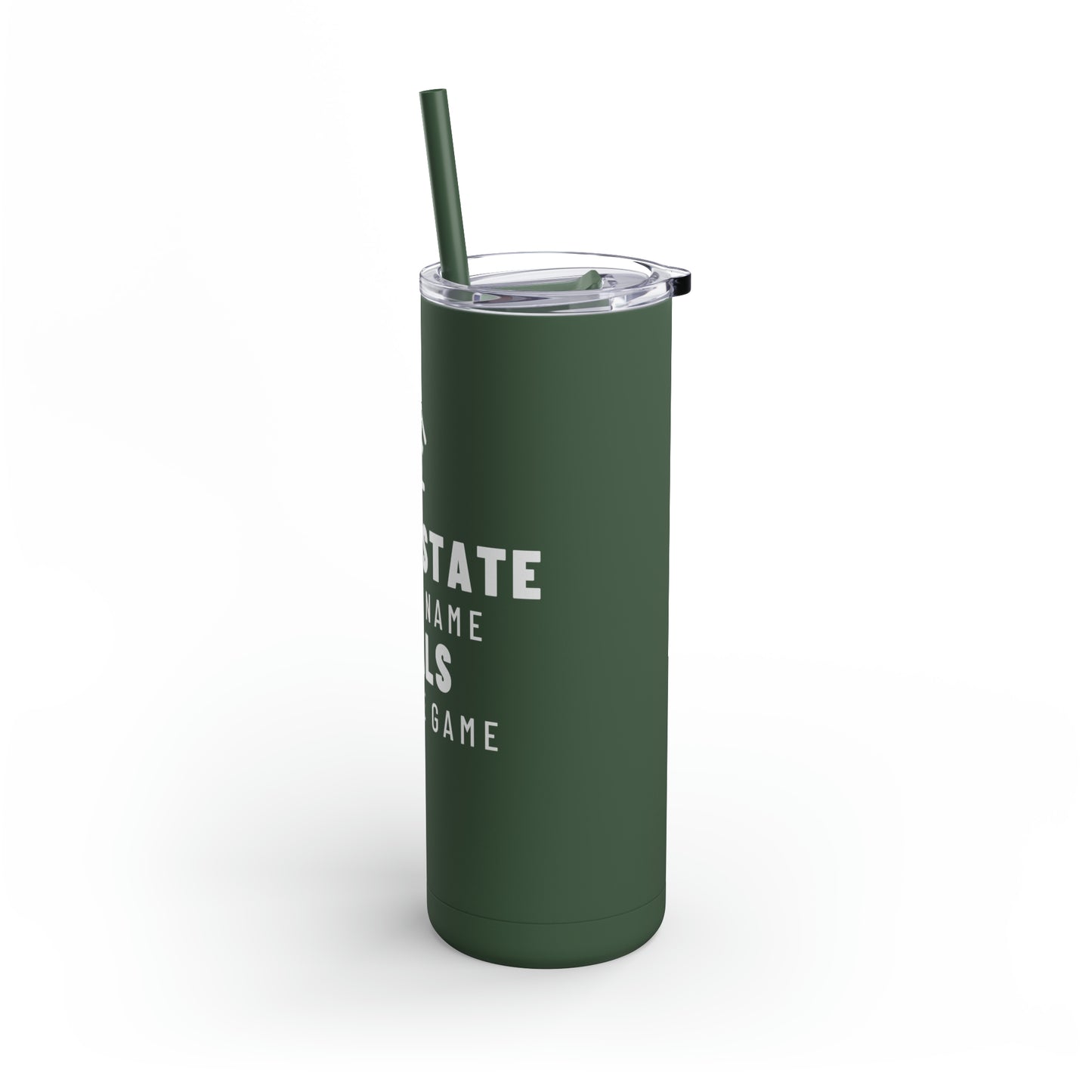 Real Estate Deals Skinny Matte Tumbler, 20oz