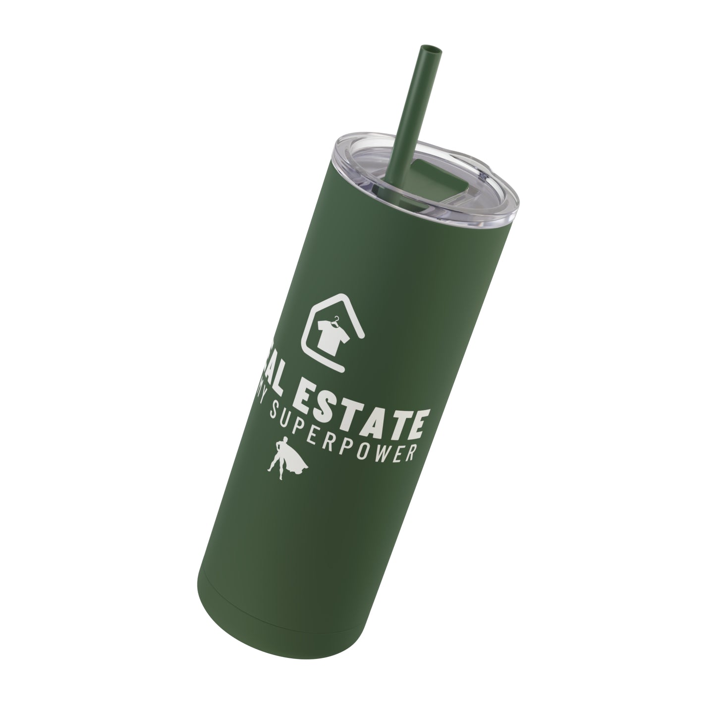 Superpower 2 - Skinny Matte Tumbler, 20oz