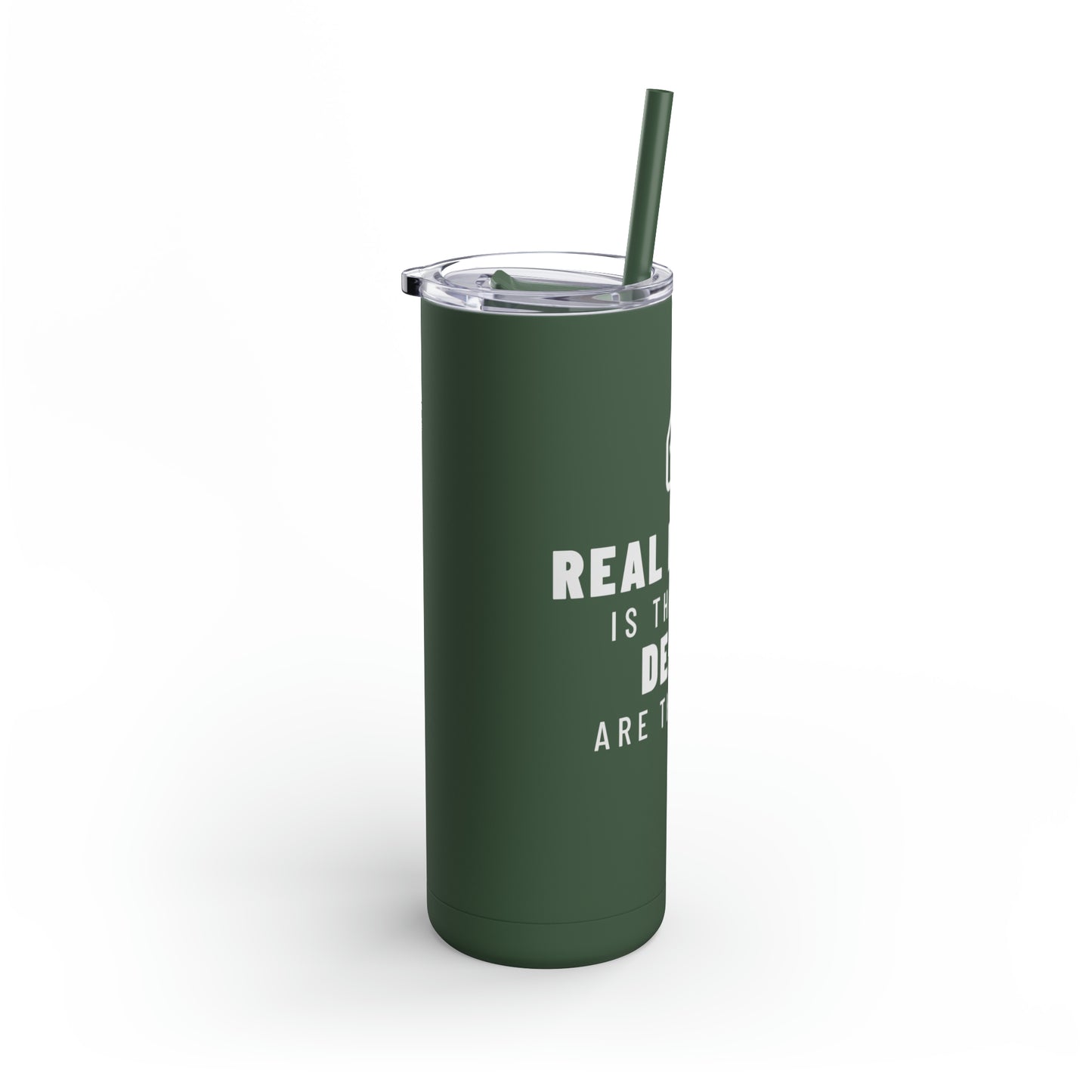 Real Estate Deals Skinny Matte Tumbler, 20oz