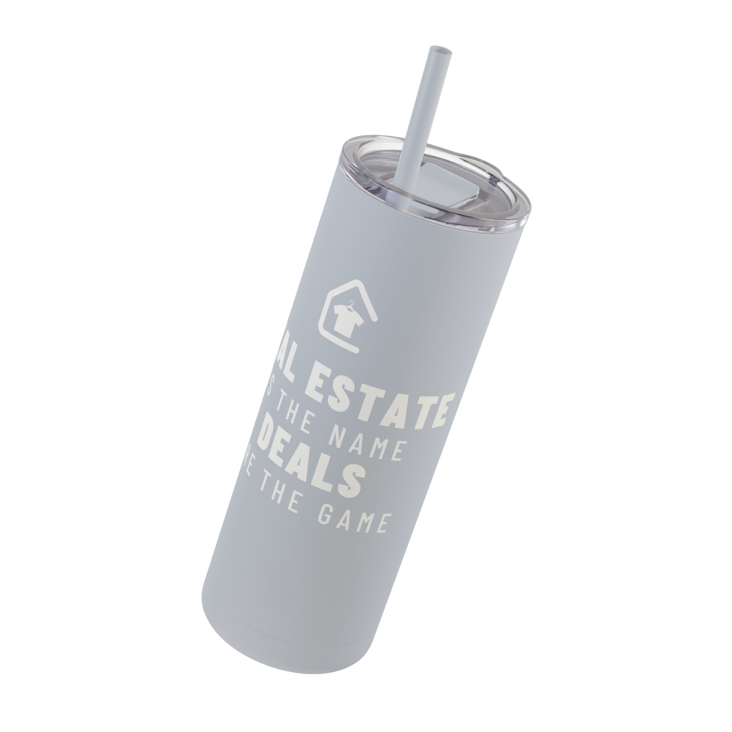 Real Estate Deals Skinny Matte Tumbler, 20oz