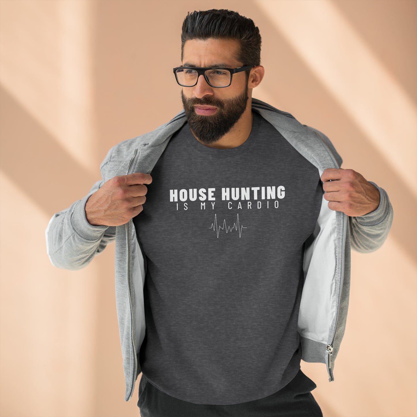 House Hunting Cardio - Men's Crewneck Sweatshirt